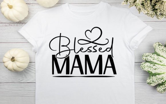 Blessed Mama SVG Design: A Versatile Digital Asset for Creative Projects