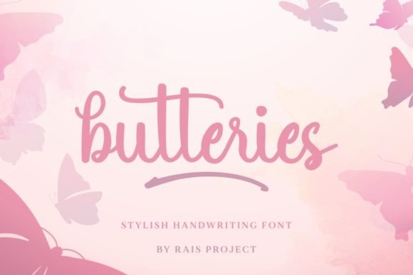 Butteries: The Art of Handwritten Elegance in Digital Design