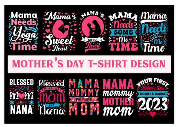 Elevating Your Print on Demand Strategy with the Mother’s Day T-shirt Design Bundle