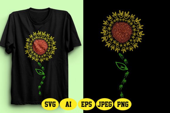 Evaluating the Be Kind ASL Design with Sunflower 5 for Print-on-Demand and Creative Projects