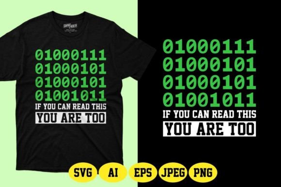 GEEK Binary Code Computer Programmer