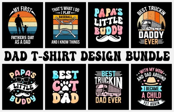 Mastering the Art of Father’s Day Apparel: A Deep Dive into the Happy Father’s Day T-Shirt Design Bundle