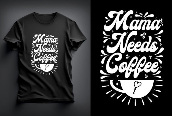 Mother’s Day T-shirt: Mom SVG T-shirt Design Assets