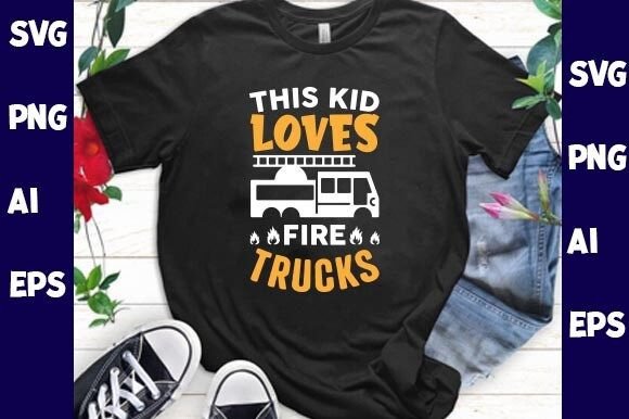 This Kid Loves Fire Trucks