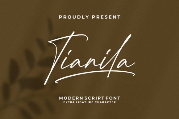 Why Tianila is the Modern Script Font Your Brand Needs